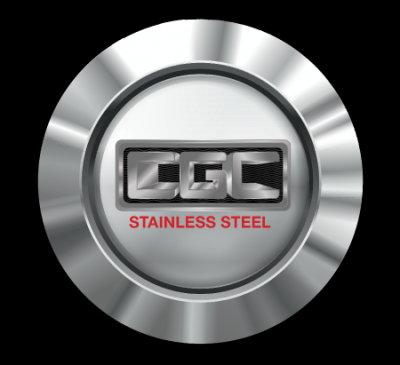 CGC Stainless steel logo