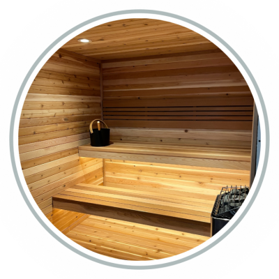 indoor sauna