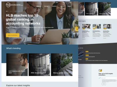 HLB Global Network Website Redevelopment