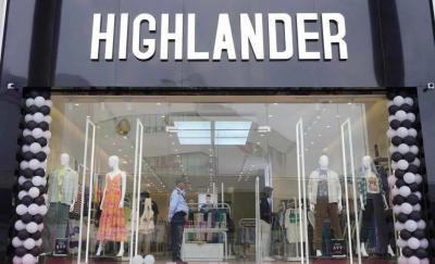 Highlander store in Bangalore