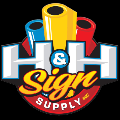 logo for H & H Sign Supply