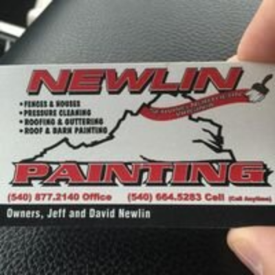 photo of Jeff Newlin Painting