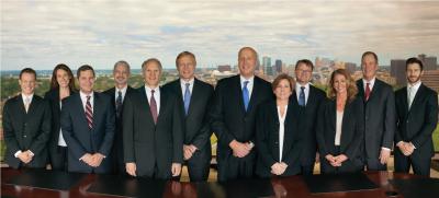 Firm attorneys in conference room