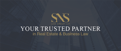 SNS Law Group office exterior in Los Angeles County, showcasing a modern, professional law firm specializing in real estate litigation, business corporate litigation, contracts, bankruptcy, and personal injury.